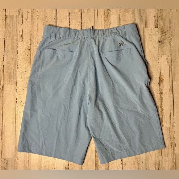 Adidas Golf Shorts Mens 34 Blue Performance Flat Front Casual - Picture 8 of 10